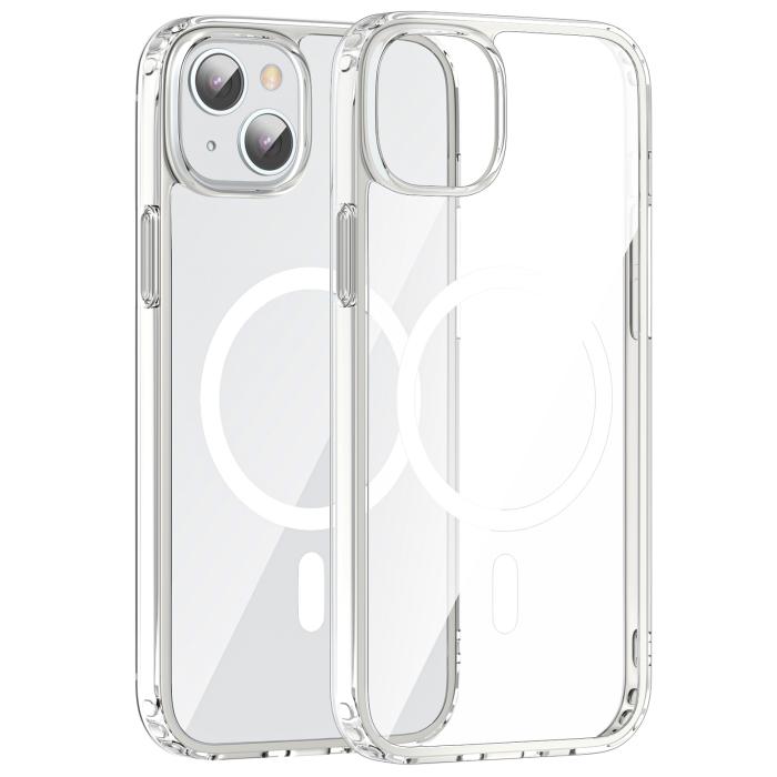 Bild 2, ColorPop ColorPop iPhone 15 Skal CH MagSafe Transparent/Vit - Teknikhallen.se