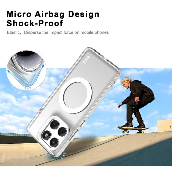 Bild 5, IMAK IMAK Motorola Edge 60 Pro Skal MagSafe Anti Drop Vit - Teknikhallen.se