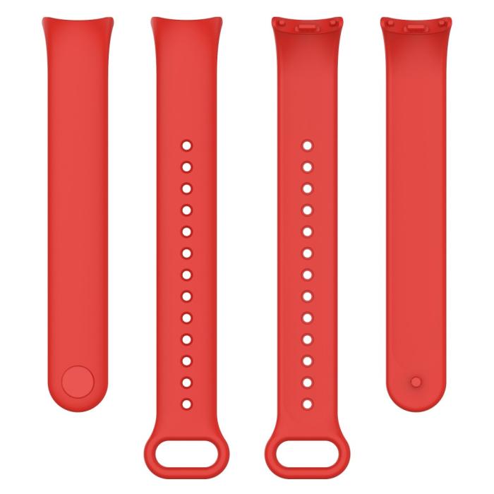 Bild 4,  Xiaomi Smart Band 10/9/8 Armband Solid Silikon Röd - Teknikhallen.se