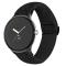  Google Pixel Watch / Watch 2 Justerbart Nylon Armband Svart - Teknikhallen.se