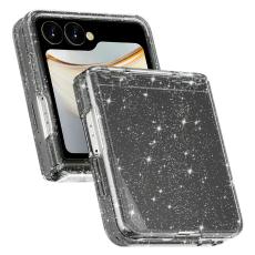  Samsung Galaxy Z Flip 8 Skal Glitter TPU Svart - Teknikhallen.se