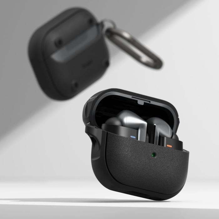 Bild 3, Ringke Ringke Galaxy Buds 3 / 3 Pro Skal MagSafe Onyx Svart - Teknikhallen.se