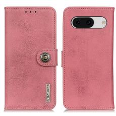 KHAZNEH KHAZNEH Google Pixel 8A Fodral L&auml;der Rosa - Teknikhallen.se