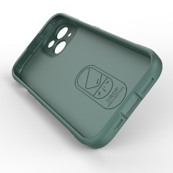 Bild 2,  iPhone 15 Plus Skal Magic Shield Grön - Teknikhallen.se