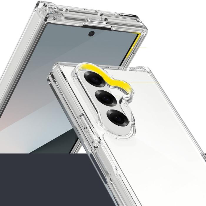 Bild 3, Tech-Protect Tech-Protect Galaxy Z Fold 7 Skal FlexAir Hybrid Transparent - Teknikhallen.se