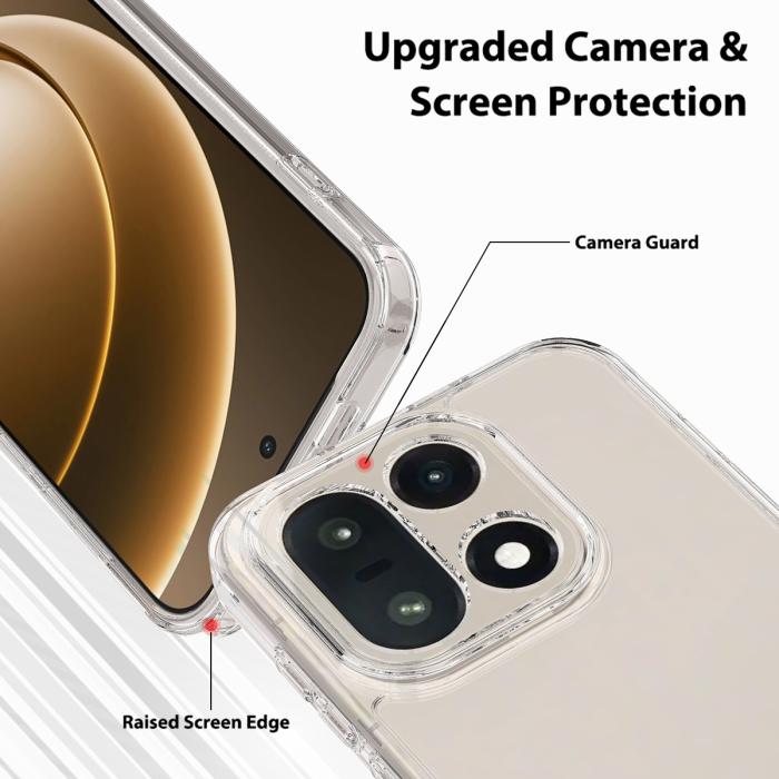 Bild 5,  OnePlus 15 Skal Shockproof Hybrid Transparent - Teknikhallen.se