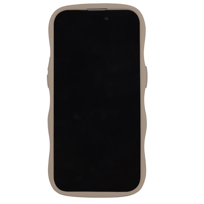 Bild 4, holdit holdit iPhone 12/12 Pro Skal Wavy Mocha Brown Transparent - Teknikhallen.se