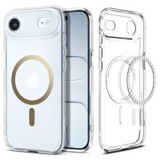 Spigen Spigen iPhone Air Skal MagSafe Ultra Hybrid Clear / Gold - Teknikhallen.se