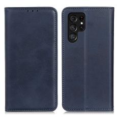  Samsung Galaxy S23 Ultra Flip Fodral Split L&auml;der Bl&aring; - Teknikhallen.se