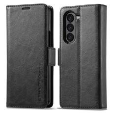 LC.IMEEKE LC.IMEEKE Galaxy Z Fold 5 Fodral RFID L&auml;der Svart - Teknikhallen.se