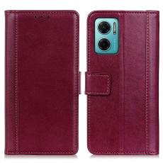  Xiaomi Redmi 10 5G Fodral L&auml;der R&ouml;d - Teknikhallen.se
