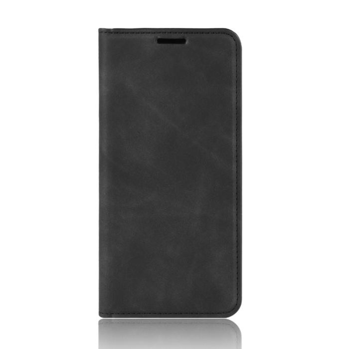 Bild 2,  Samsung Galaxy S20 FE - Silkeslent Läderfodral - Svart - Teknikhallen.se