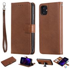  iPhone 11 - Pl&aring;nboksfodral/Magnet Skal 2in1 - Brun - Teknikhallen.se