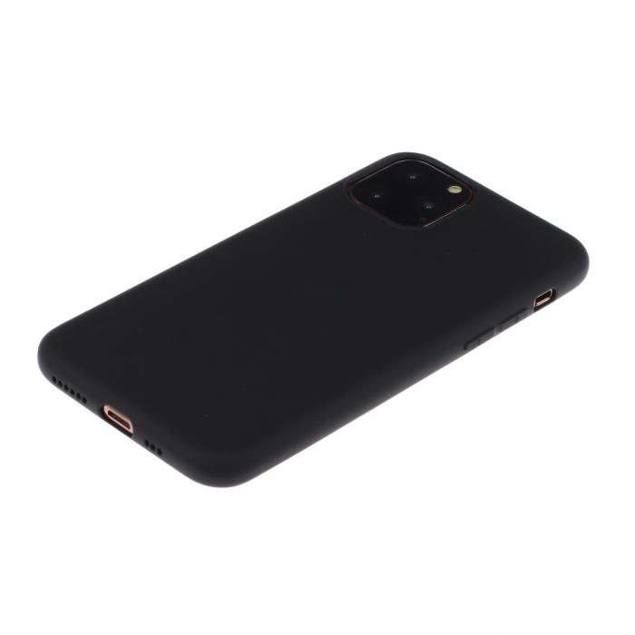 Bild 2,  iPhone 11 Pro Max - Mjuk TPU Skal - Svart - Teknikhallen.se