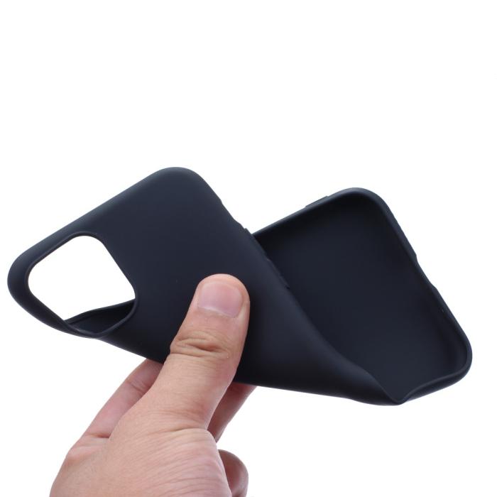Bild 3,  iPhone 11 Pro Max - Mjuk TPU Skal - Svart - Teknikhallen.se
