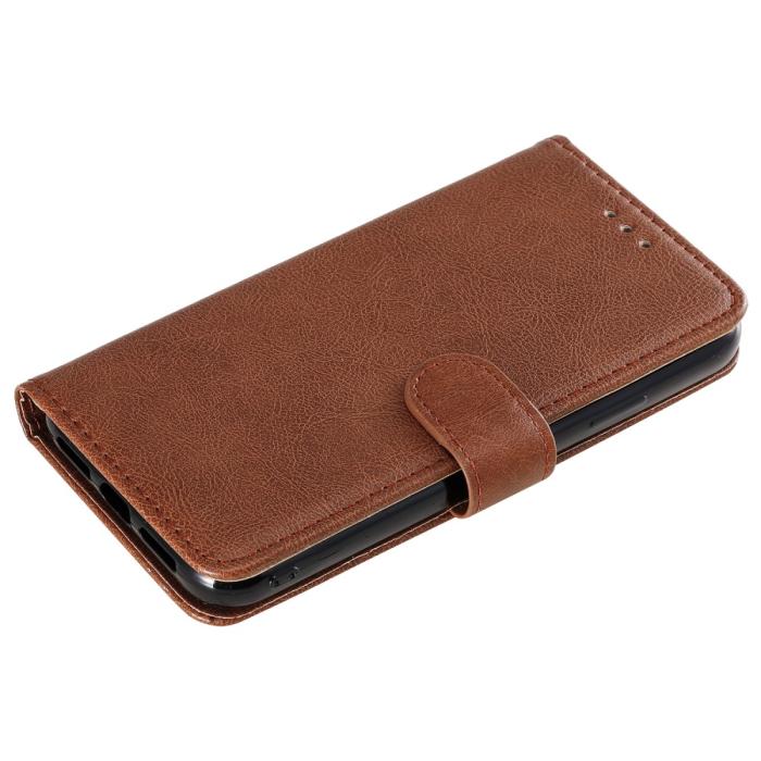 Bild 4,  iPhone 11 - Plånboksfodral/Magnet Skal 2in1 - Brun - Teknikhallen.se