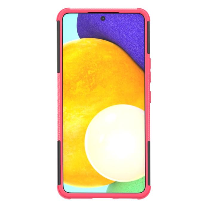 Bild 3,  Samsung Galaxy A53 5G Skal Stöttåligt med Stöd Rosa - Teknikhallen.se