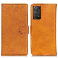  Xiaomi Redmi Note 11 Pro 5G Fodral Solid L&auml;der Brun - Teknikhallen.se