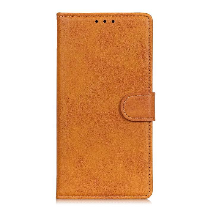 Bild 2,  Xiaomi Redmi Note 11 Pro 5G Fodral Solid Läder Brun - Teknikhallen.se