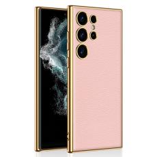 GKK GKK Samsung Galaxy S24 Ultra Skal Slim Electroplate Ros&eacute;guld - Teknikhallen.se