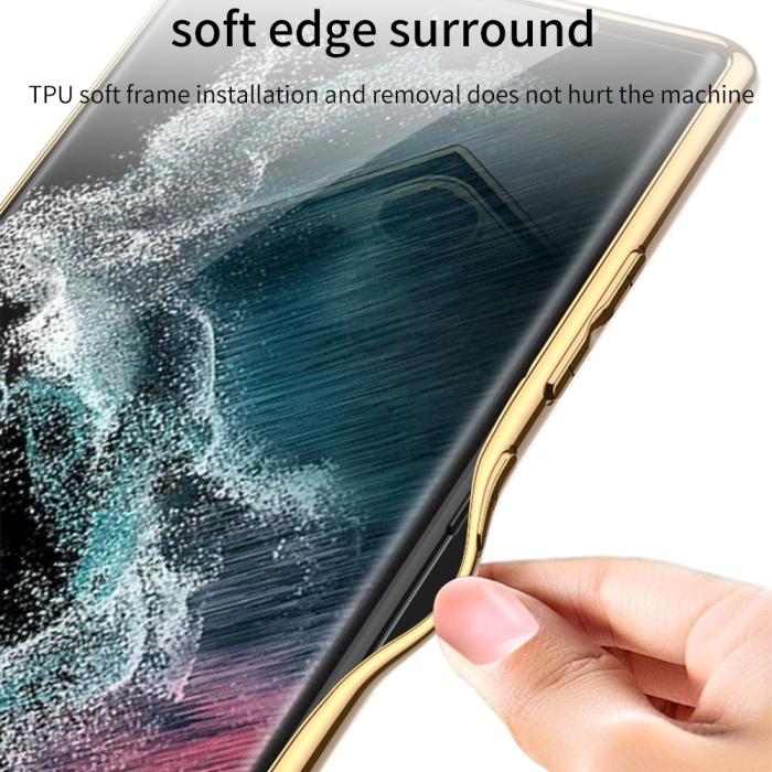 Bild 5, GKK GKK Samsung Galaxy S24 Ultra Skal Slim Electroplate Roséguld - Teknikhallen.se