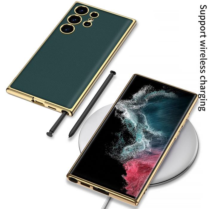 Bild 6, GKK GKK Samsung Galaxy S24 Ultra Skal Slim Electroplate Roséguld - Teknikhallen.se