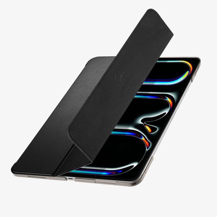 Bild 4, Spigen Spigen iPad Pro 13 2025/2024 Fodral Smart Fold Svart - Teknikhallen.se