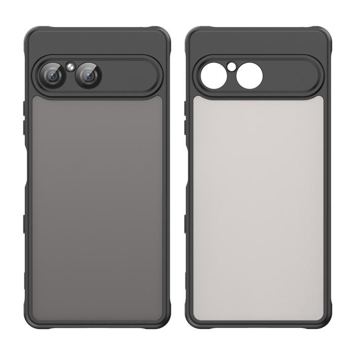 Bild 2,  Sony Xperia 10 VII Skal Hybrid Frosted Svart - Teknikhallen.se