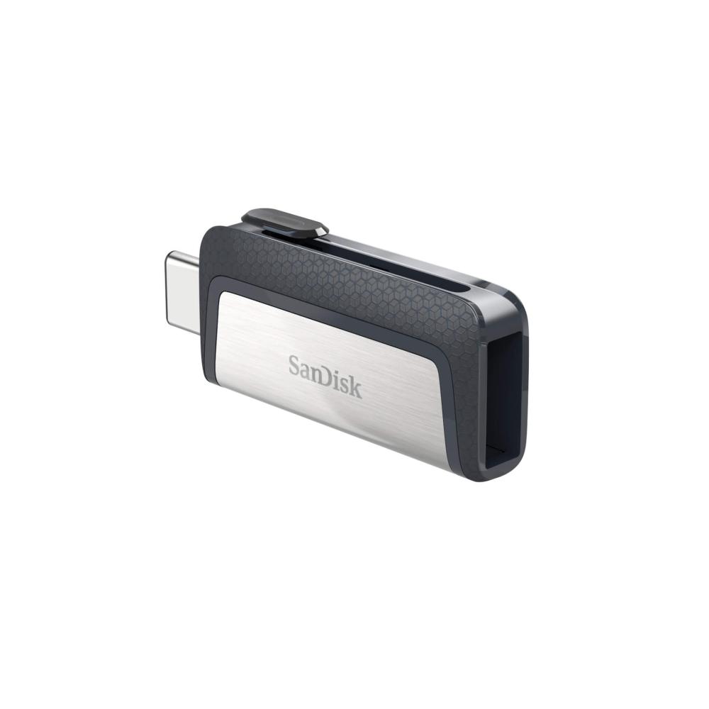 SanDisk SanDisk USB-minne 3.1 Ultra Dual 256 GB Typ C - Teknikhallen.se