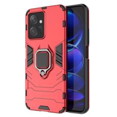  Xiaomi Redmi Note 12 4G Skal Ring Hybrid Armor R&ouml;d - Teknikhallen.se