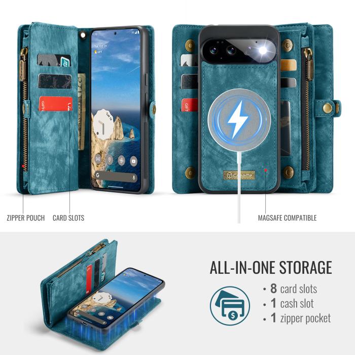 Bild 3, CASEME CASEME Google Pixel 11 / 11 Pro Fodral 2in1 Multifunktionell - Teknikhallen.se