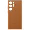 Samsung Samsung Galaxy S23 Ultra Skal Leather Cover Camel - Teknikhallen.se