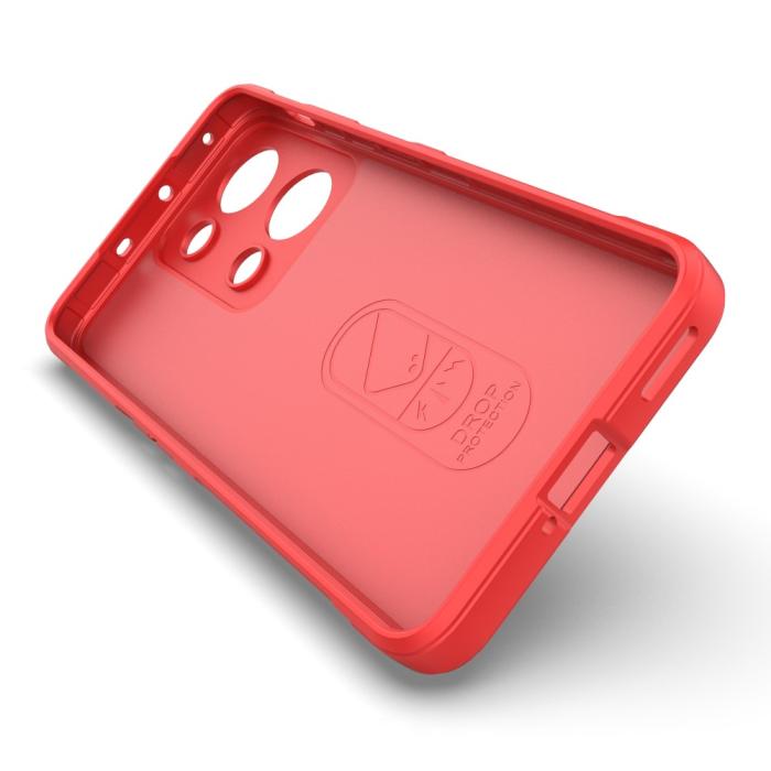 Bild 3,  OnePlus Nord 3 5G Skal Magic Shield Röd - Teknikhallen.se