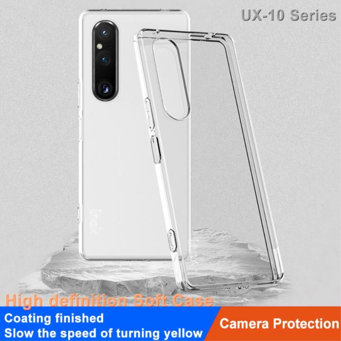 Bild 2, IMAK IMAK Sony Xperia 1 V Skal Flexibel TPU Transparent - Teknikhallen.se