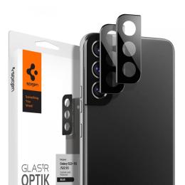 Spigen Spigen Samsung Galaxy S22 / S22 Plus 2-PACK Linsskydd Härdat Glas - Teknikhallen.se