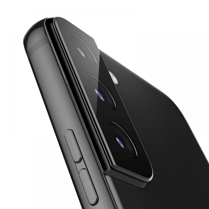 Bild 3, Spigen Spigen Samsung Galaxy S22 / S22 Plus 2-PACK Linsskydd Härdat Glas - Teknikhallen.se