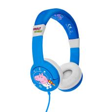 OTL Peppa Pig H&ouml;rlur F&ouml;r Barn On-Ear George Rocket - Teknikhallen.se