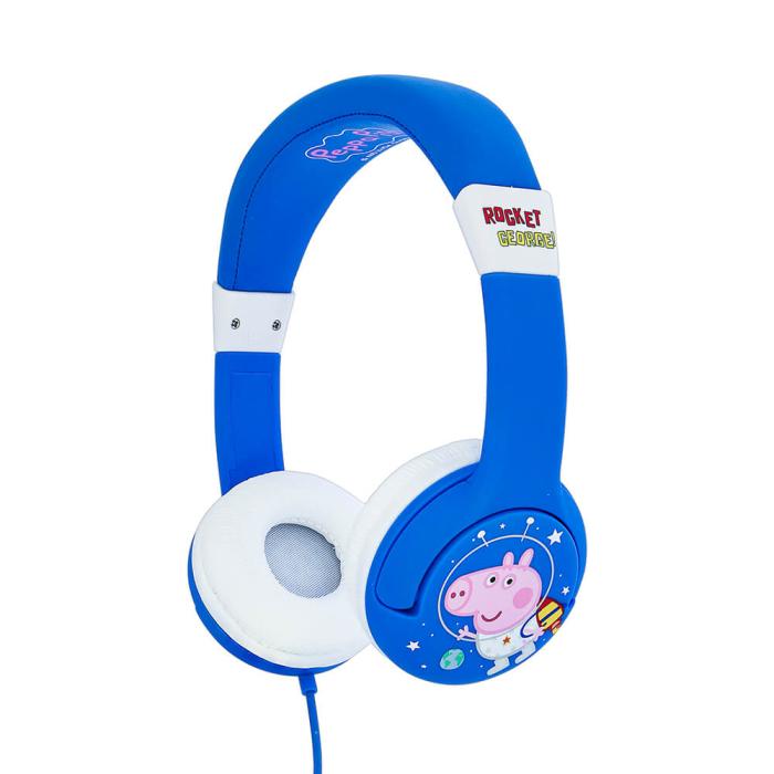 Bild 4, OTL Peppa Pig Hörlur För Barn On-Ear George Rocket - Teknikhallen.se