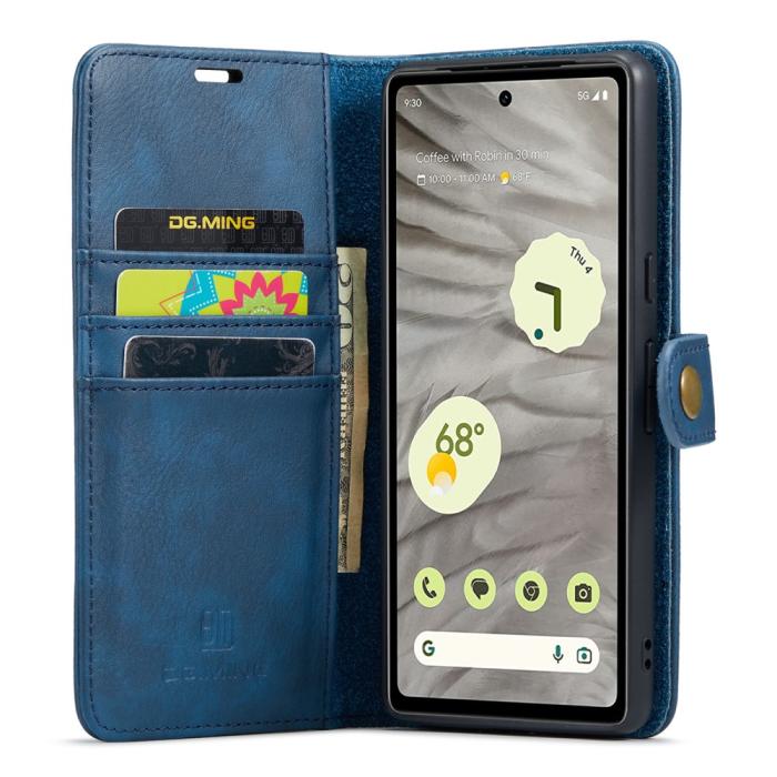 Bild 2, DG.MING DG.MING Google Pixel 7A 2in1 Magnet Fodral / Skal Blå - Teknikhallen.se