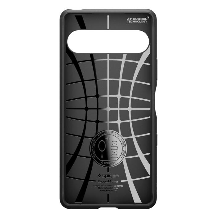 Bild 3, Spigen Spigen Sony Xperia 10 VII Skal Rugged Armor Matt Svart - Teknikhallen.se
