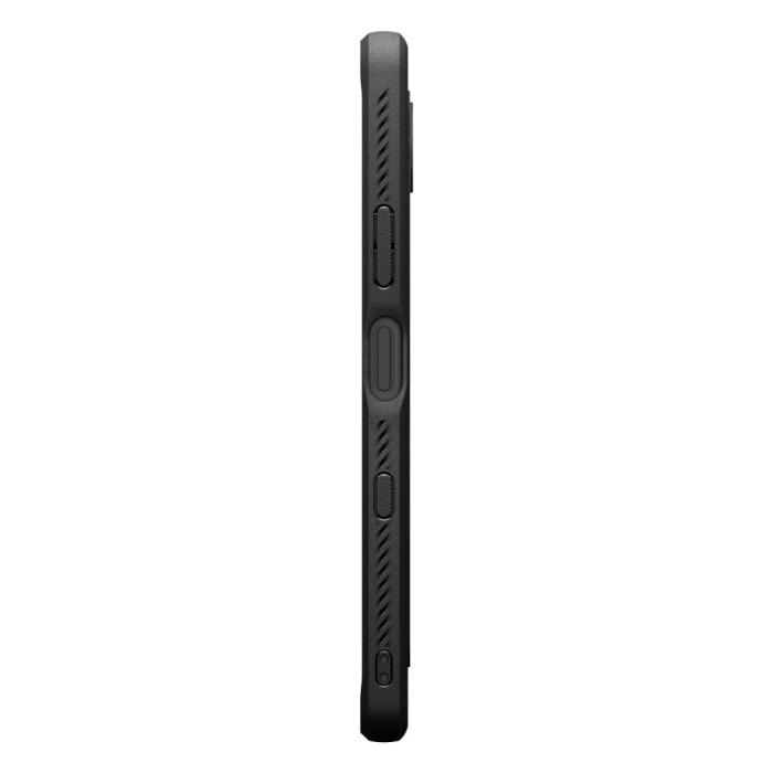 Bild 4, Spigen Spigen Sony Xperia 10 VII Skal Rugged Armor Matt Svart - Teknikhallen.se