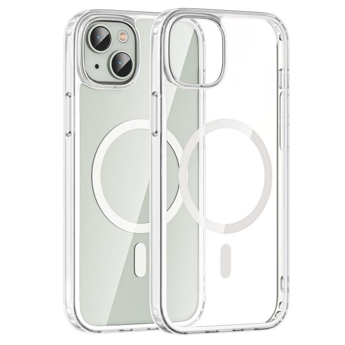 Bild 2, ColorPop ColorPop iPhone 15 Plus Skal CH MagSafe Transparent/Vit - Teknikhallen.se