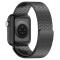  Apple Watch 42/44/45/49 mm Armband Magnetisk Loop Svart - Teknikhallen.se