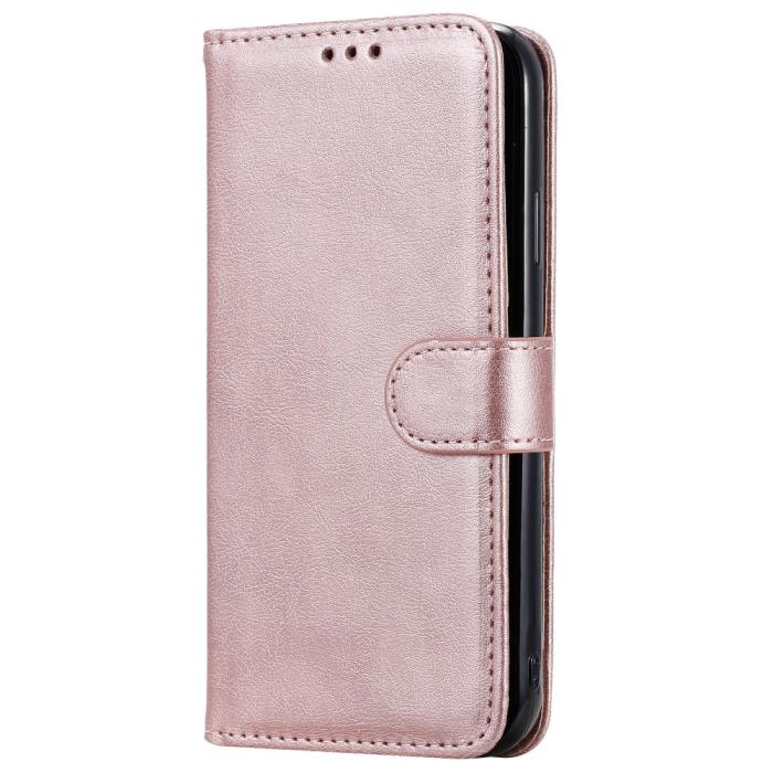 Bild 2,  iPhone 11 - Plånboksfodral/Magnet Skal 2in1 - Roséguld - Teknikhallen.se