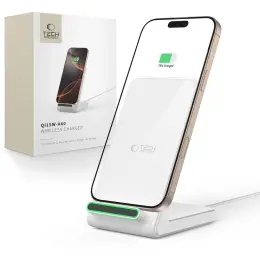 Tech-Protect Tech-Protect 15W Qi Trådlös Laddare Vit - Teknikhallen.se
