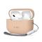 Tech-Protect Tech-Protect AirPods Pro 1/2 Skal Silikon Caffe Latte - Teknikhallen.se