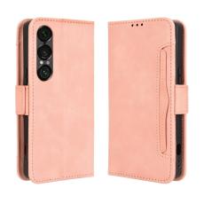  Sony Xperia 1 VII Fodral Med Avtagbart Kortfodral Rosa - Teknikhallen.se