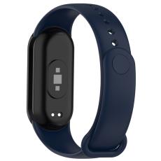  Xiaomi Smart Band 10/9/8 Armband Solid Silikon M&ouml;rk Bl&aring; - Teknikhallen.se