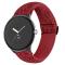  Google Pixel Watch / Watch 2 Justerbart Nylon Armband Röd - Teknikhallen.se