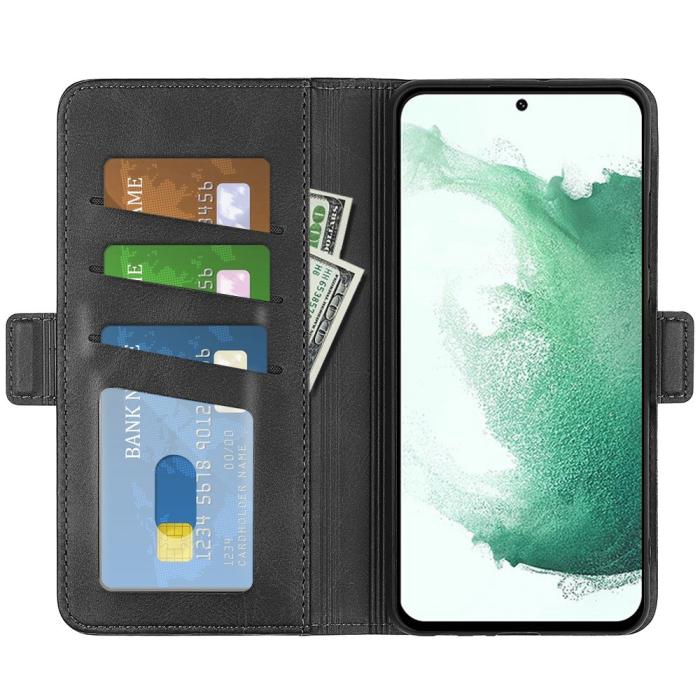 Bild 2,  Samsung Galaxy S23 Plus Fodral Magnetisk Avstängning Svart - Teknikhallen.se